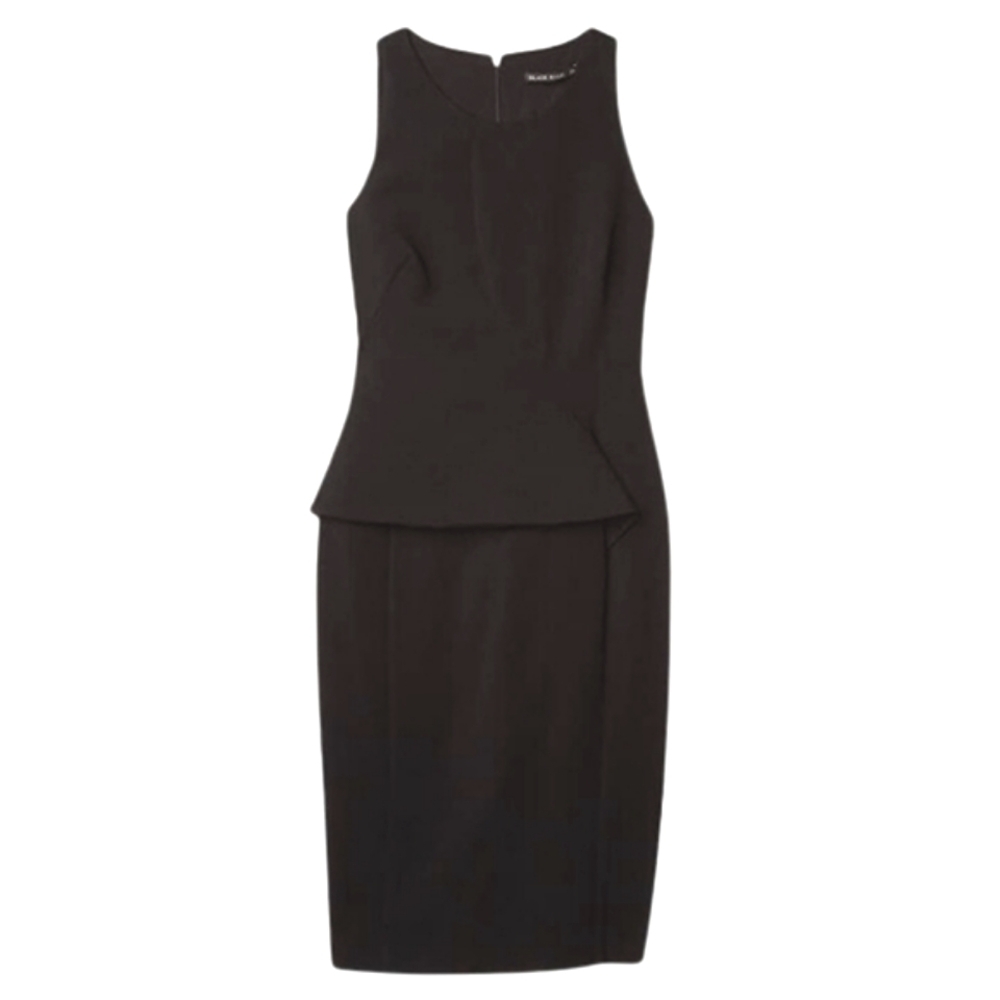 Black Halo Kiara Peplum Sheath Dress